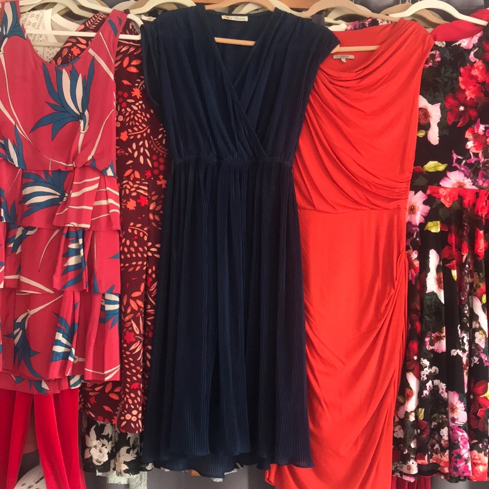 Blue Vintage Cocktail Dress